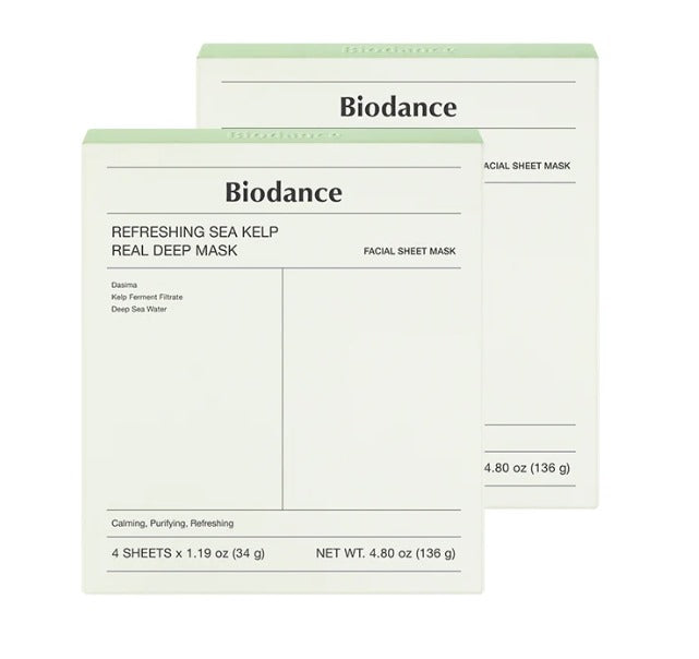 Biodance -Refreshing sea kelp real deep mask