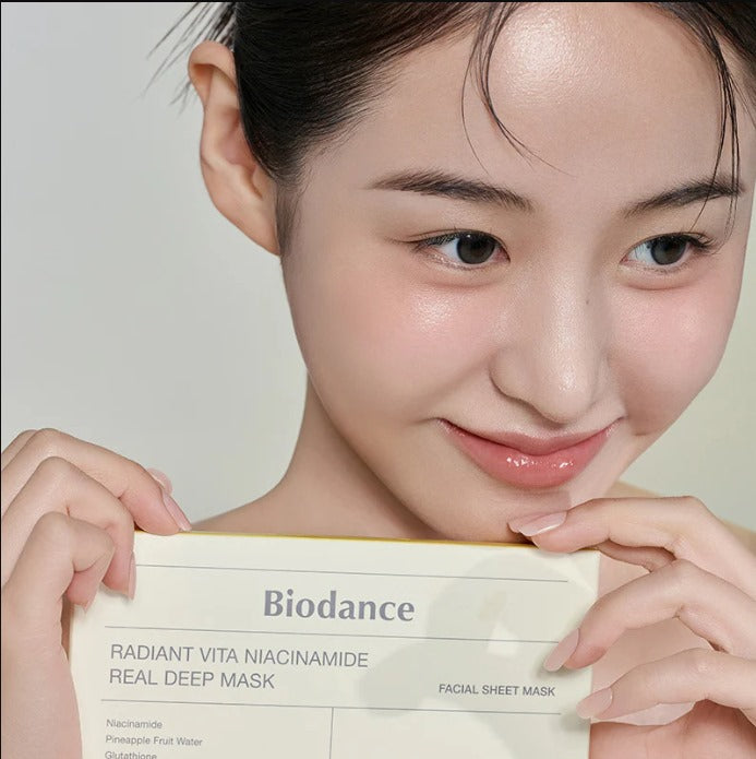 Biodance-Radiant vita niacinamide real deep mask