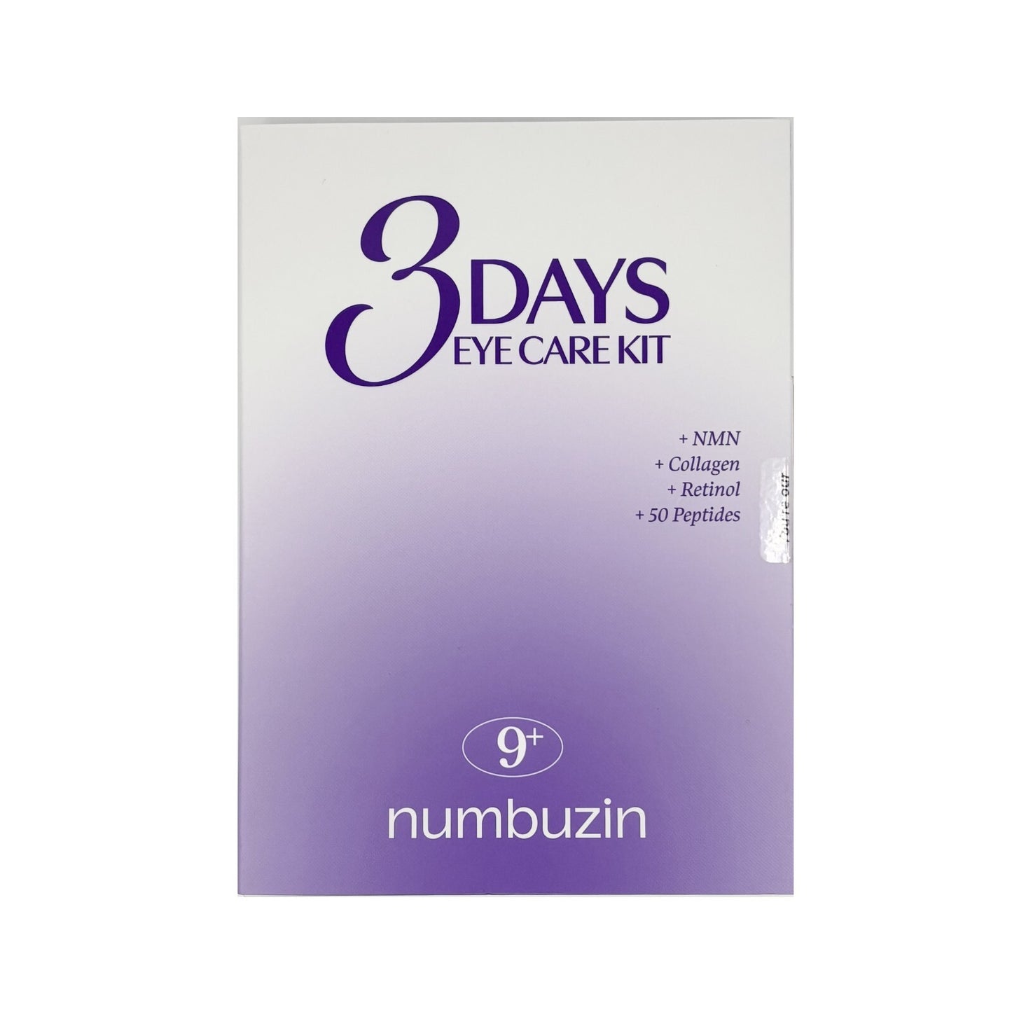 Numbuzin - No.9 Eye Care Kit (3 Days)