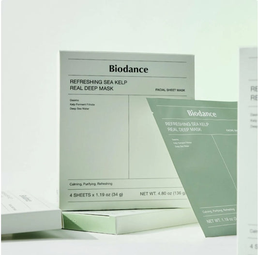 Biodance -Refreshing sea kelp real deep mask