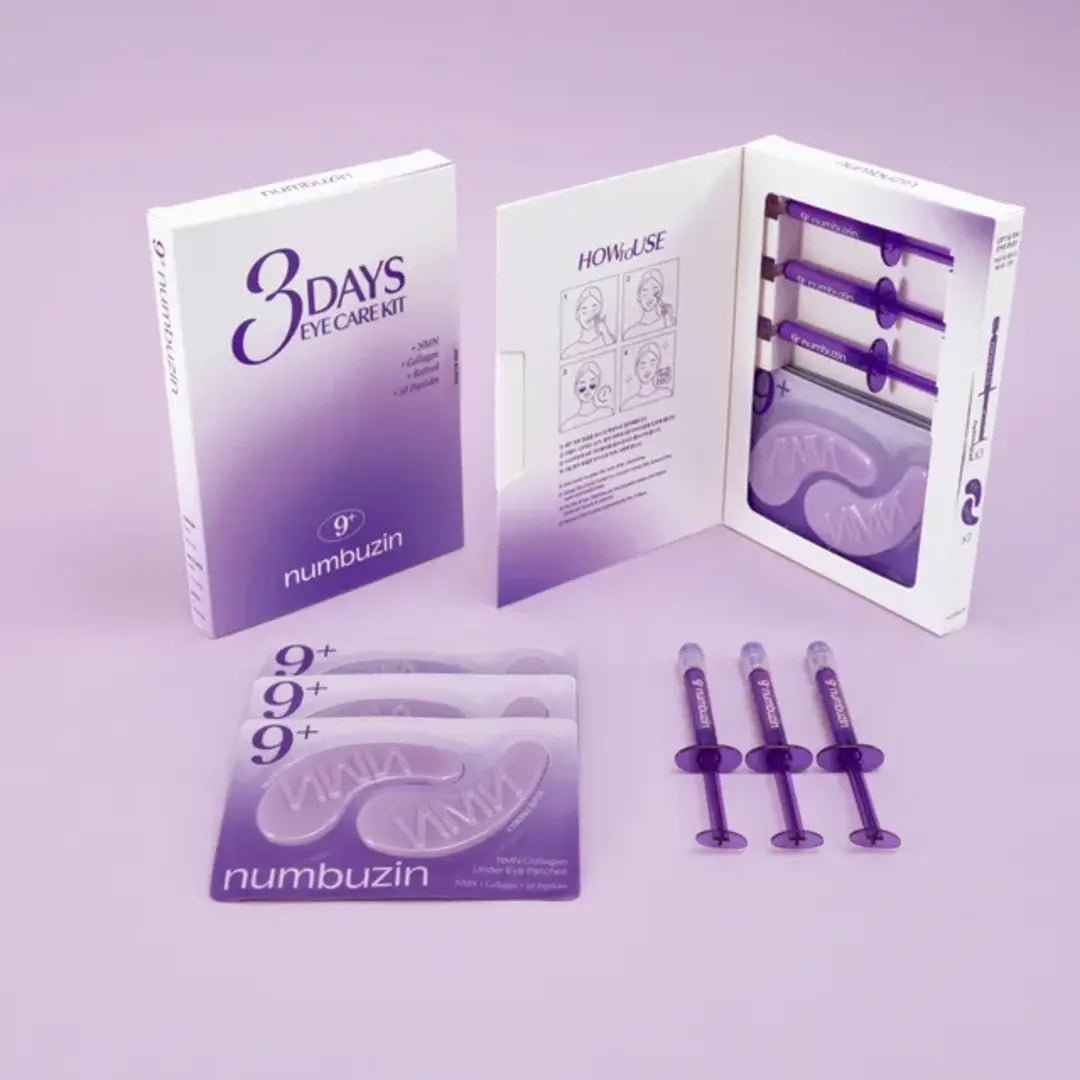 Numbuzin - No.9 Eye Care Kit (3 Days)