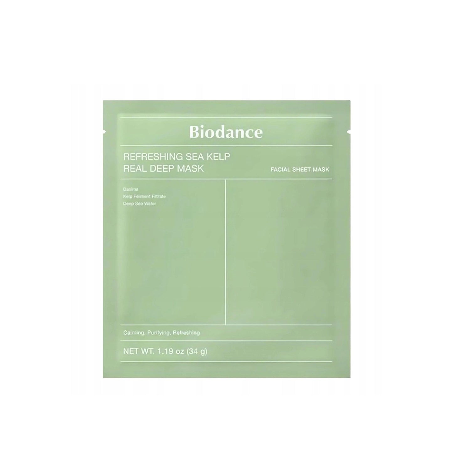 Biodance -Refreshing sea kelp real deep mask