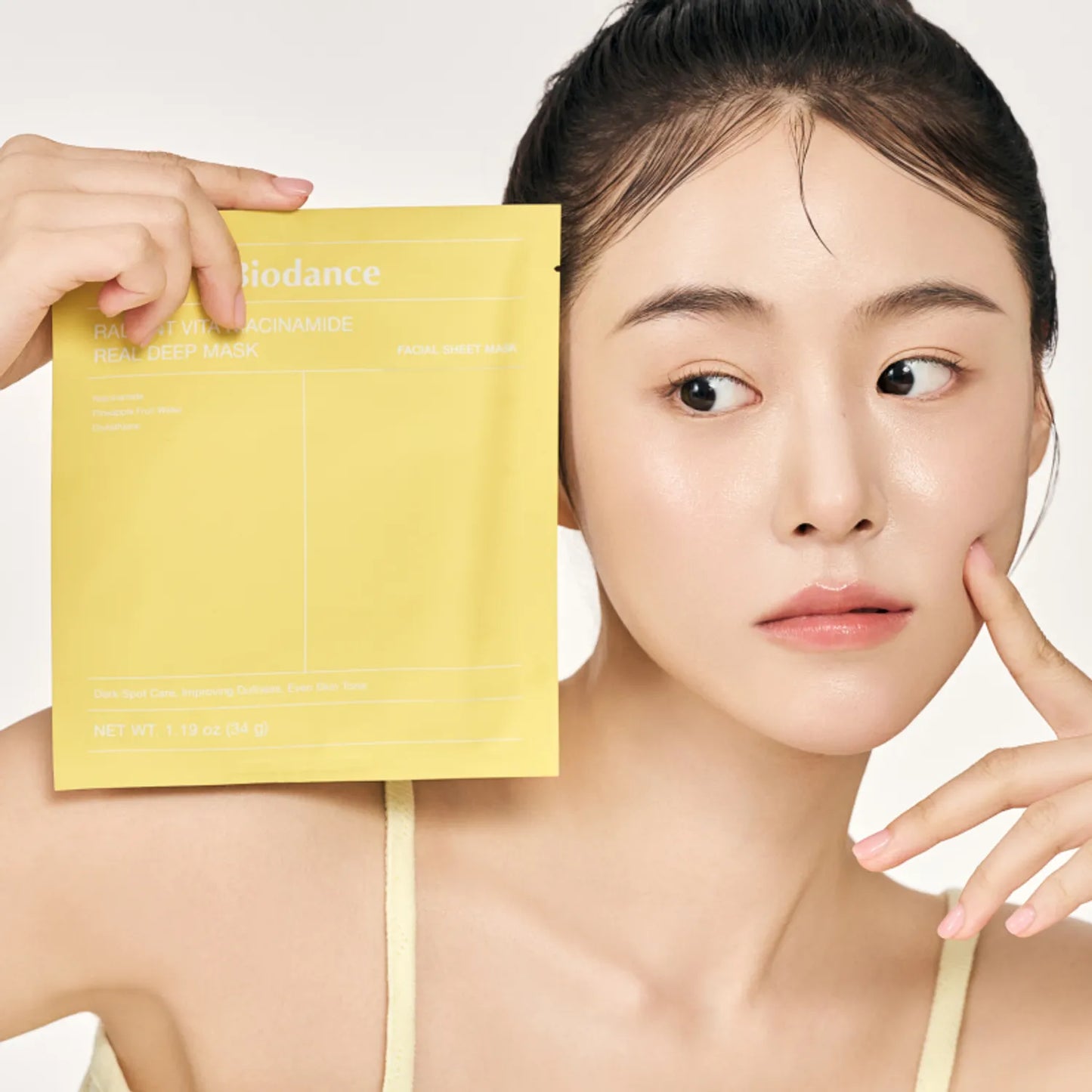 Biodance-Radiant Vita Niacinamide Real Deep Mask Caja x 4