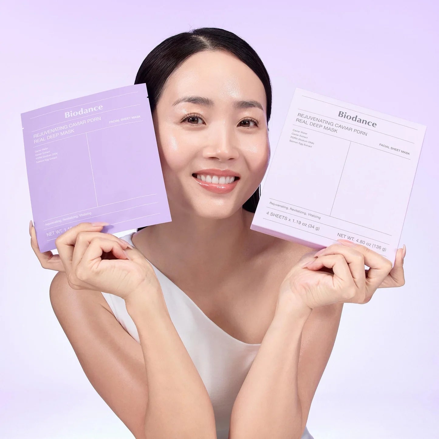 Biodance-Rejuvenating Caviar PDRN Real Deep Mask Caja x 4