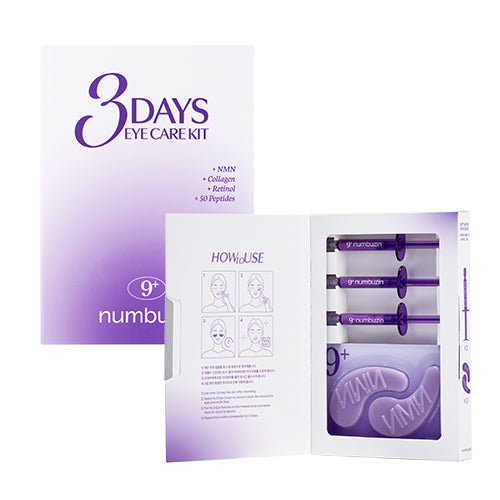 Numbuzin - No.9 Eye Care Kit (3 Days)